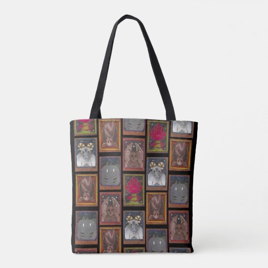 Tiki Cryptids Tote Bag (Achterkant)