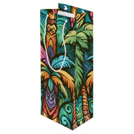 Tiki Cultuur Gift Bag 01 Wijn Cadeautas