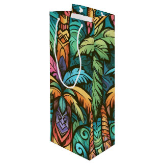 Tiki Cultuur Gift Bag 01 Wijn Cadeautas