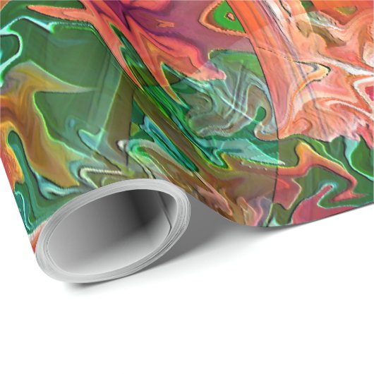 Tiki Garden.... Cadeaupapier (Rol Hoek)