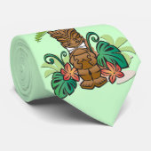 Tiki Garden Stropdas (Opgerold)