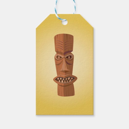 Tiki Gift Label Cadeaulabel (Voorkant)