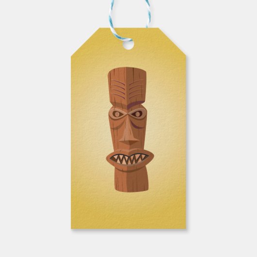 Tiki Gift Label Cadeaulabel (Achterkant)