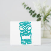 Tiki God Briefkaart (Staand voorkant)