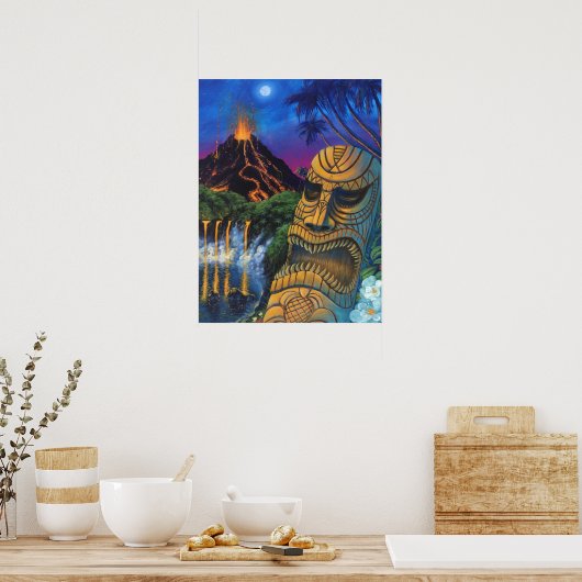 Tiki God Poster (Keuken)
