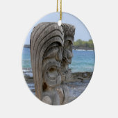 Tiki Guardians in Kona, Hawaii - Ornament (Rechts)