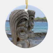 Tiki Guardians in Kona, Hawaii - Ornament (Voorkant)