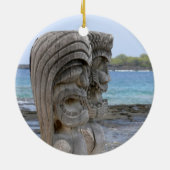 Tiki Guardians in Kona, Hawaii - Ornament (Achterkant)