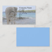 Tiki Guardians in Kona, Hawaii - Visitekaartje (Voorkant / Achterkant)