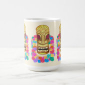 Tiki Head Hawaiian Lei Koffiemok (Center)