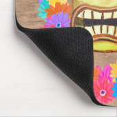  Tiki Head Hawaiian Lei Muismat (Hoek)