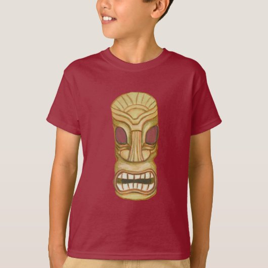 Tiki Head T-shirt (Voorkant)