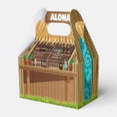 Tiki Hut Bamboo Aloha Island Dive Bar Bedankdoosjes (Achterkant)