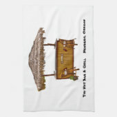 Tiki Hut Bar Towel Theedoek (Verticaal)