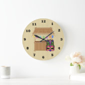 Tiki Hut cartoon klok (Huis)