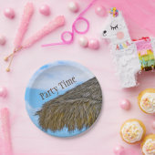 Tiki Hut Hawaiian Luau Party Papieren Bordje (Feest)