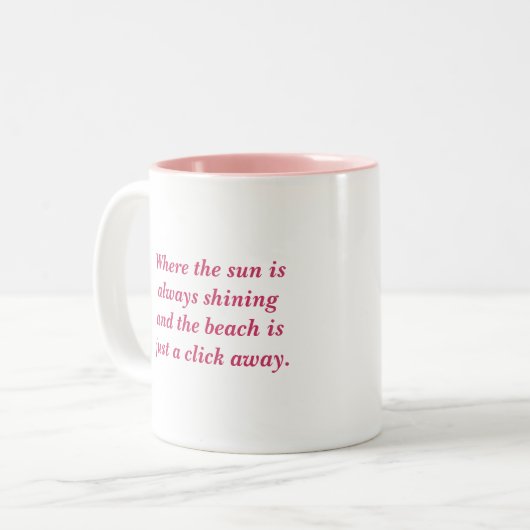 Tiki Hut Mok van Shellbelle (Voorkant links)