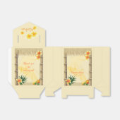 Tiki Hut Party Favor Box Bedankdoosjes (Uitgevouwen)