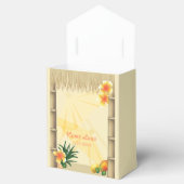 Tiki Hut Party Favor Box Bedankdoosjes (Geopend)
