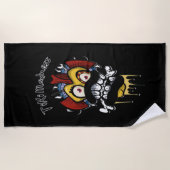 Tiki-hut Strandlaken (Voorkant)