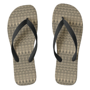 Tiki Hut Zomer Bruine Teenslippers Flip Flops