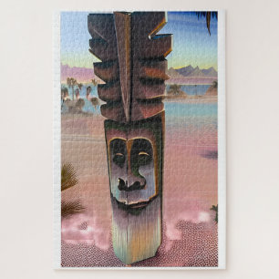 Tiki-illusies Legpuzzel