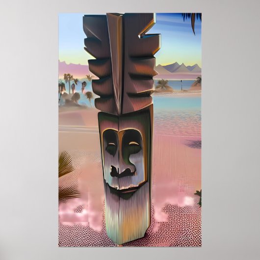 Tiki-illusies Poster (Voorkant)