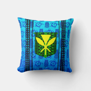 Tiki Kanaka Maoli Tribal Kussen