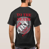 TIKI Kooi Gevechten TOT DE DOOD T-shirt (Achterkant)