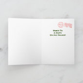 Tiki Koppel Tropisch Strand Kerst Kaarten (Binnen)