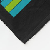 Tiki Le Luau Hawaiian Tiki Mask Christmas Tree Xma Fleece Deken (Hoek)