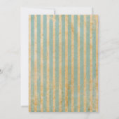 Tiki luau ananas verjaardagsuitnodiging kaart (Achterkant)