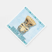 Tiki Luau Hawaiian Beach Party Servet (Hoek)