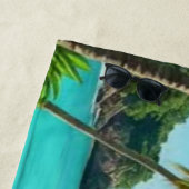 tiki luau tropical island beach strandlaken (In situ)