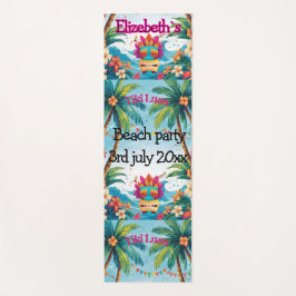 tiki luau tropisch eiland strand Yoga Mat