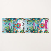 tiki luau tropisch eiland strand Yoga Mat (Voorkant (horizontaal))