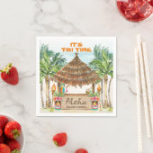 Tiki Luau | Tropisch strand Aloha Servet (Insitu)