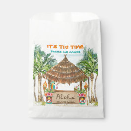 Tiki Luau | Tropisch strand Bedankzakje
