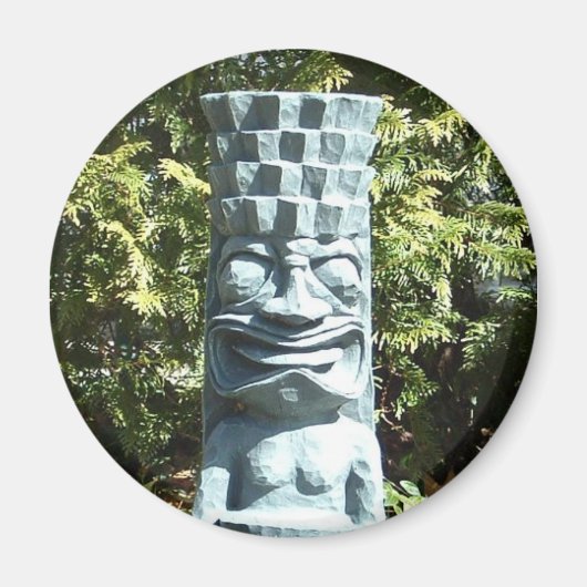 TIKI magnet (rond) (Voorkant)