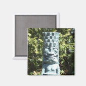 TIKI magnet (vierkant) (Voorkant / Achterkant)