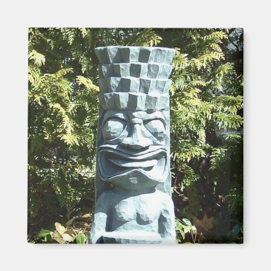 TIKI magnet (vierkant) (Voorkant)