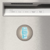 Tiki Man Blue Magneet (Insitu (Vaatwasser))