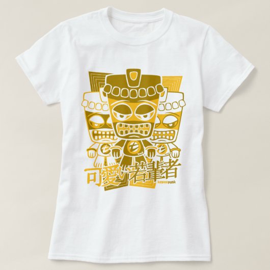 Tiki Mascot T-shirt (Design voorkant)