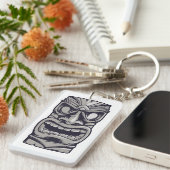 Tiki Mask Chill Sleutelhanger (Voorkant Rechts)