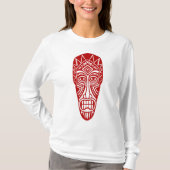 Tiki Mask II - Ruby Red T-shirt (Voorkant)