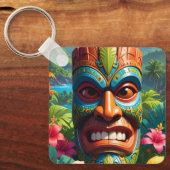 Tiki Mask Sleutelhanger (Voorkant)