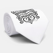 Tiki Mask Stropdas (Opgerold)