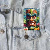 Tiki-masker Button (Insitu)