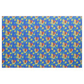 Tiki-masker en surfplanken stof (Fat Quarter)