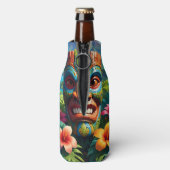 Tiki Masker Flesjeskoeler (Fles Achterkant)